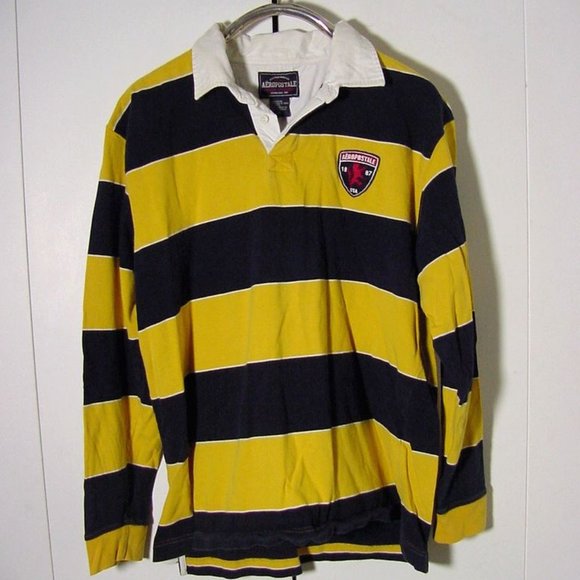 Aeropostale Long Sleeve Polo
